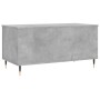 Concrete gray plywood coffee table 90x44.5x45 cm by , Coffee table - Ref: Foro24-830968, Price: 64,99 €, Discount: %