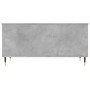 Concrete gray plywood coffee table 90x44.5x45 cm by , Coffee table - Ref: Foro24-830968, Price: 64,99 €, Discount: %