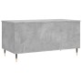 Concrete gray plywood coffee table 90x44.5x45 cm by , Coffee table - Ref: Foro24-830968, Price: 64,99 €, Discount: %