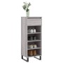 Sonoma gray plywood shoe cabinet 40x36x105 cm by , Shoe racks and shoe organizers - Ref: Foro24-831474, Price: 46,23 €, Disco...