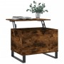 Smoked oak plywood coffee table 60x44.5x45 cm by , Coffee table - Ref: Foro24-830961, Price: 65,73 €, Discount: %