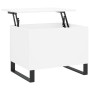 White plywood coffee table 60x44.5x45 cm by , Coffee table - Ref: Foro24-830956, Price: 65,65 €, Discount: %