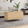 Sonoma oak plywood coffee table 90x44.5x45 cm by , Coffee table - Ref: Foro24-830975, Price: 64,02 €, Discount: %