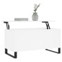 Mesa de centro madera contrachapada blanco 90x44,5x45 cm de , Mesas de centro - Ref: Foro24-830980, Precio: 69,99 €, Descuent...