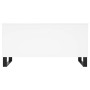 Mesa de centro madera contrachapada blanco 90x44,5x45 cm de , Mesas de centro - Ref: Foro24-830980, Precio: 69,99 €, Descuent...