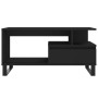 Black plywood coffee table 90x49x45 cm by , Coffee table - Ref: Foro24-831029, Price: 69,96 €, Discount: %