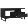 Black plywood coffee table 90x49x45 cm by , Coffee table - Ref: Foro24-831029, Price: 69,96 €, Discount: %