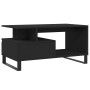 Black plywood coffee table 90x49x45 cm by , Coffee table - Ref: Foro24-831029, Price: 69,96 €, Discount: %