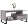 Sonoma gray plywood coffee table 90x49x45 cm by , Coffee table - Ref: Foro24-831034, Price: 65,22 €, Discount: %