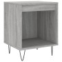 Mesita de noche 2 uds madera ingeniería gris Sonoma 40x35x50 cm de , Mesitas de noche - Ref: Foro24-830729, Precio: 51,73 €, ...