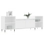 White plywood TV cabinet 160x35x55 cm by , TV Furniture - Ref: Foro24-831332, Price: 96,78 €, Discount: %