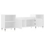 White plywood TV cabinet 160x35x55 cm by , TV Furniture - Ref: Foro24-831332, Price: 96,78 €, Discount: %