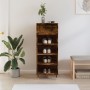 Smoked oak plywood shoe cabinet 40x36x105 cm by , Shoe racks and shoe organizers - Ref: Foro24-831457, Price: 40,60 €, Discou...