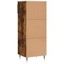 Schuhschrank aus geräuchertem Eichensperrholz, 40 x 36 x 105 cm von , Schuhregale und Schuhorganisatoren - Ref: Foro24-831457...