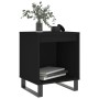 Black engineered wood nightstand 40x35x50 cm by , Nightstands - Ref: Foro24-830734, Price: 42,51 €, Discount: %