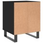 Black engineered wood nightstand 40x35x50 cm by , Nightstands - Ref: Foro24-830734, Price: 42,51 €, Discount: %