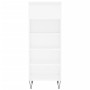 White plywood shoe cabinet 40x36x105 cm by , Shoe racks and shoe organizers - Ref: Foro24-831460, Price: 41,45 €, Discount: %