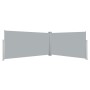 Toldo Lateral Retráctil 160x600 cm Gris de vidaXL, Sombrillas - Ref: Foro24-42180, Precio: 114,74 €, Descuento: %