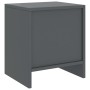 Nightstands 2 pcs dark gray pine wood 35x30x40 cm by vidaXL, Nightstands - Ref: Foro24-322244, Price: 47,53 €, Discount: %