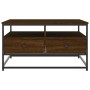 Mesa de centro madera de ingeniería roble marrón 80x80x45 cm de , Mesas de centro - Ref: Foro24-835293, Precio: 87,40 €, Desc...