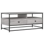 Mesa de centro madera de ingeniería gris Sonoma 100x51x45 cm de , Mesas de centro - Ref: Foro24-835287, Precio: 84,05 €, Desc...