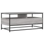 Sonoma gray engineered wood coffee table 100x51x45 cm by , Coffee table - Ref: Foro24-835287, Price: 84,99 €, Discount: %