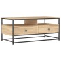 Mesa de centro madera de ingeniería roble Sonoma 100x51x45 cm de , Mesas de centro - Ref: Foro24-835285, Precio: 83,22 €, Des...