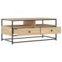 Mesa de centro madera de ingeniería roble Sonoma 100x51x45 cm de , Mesas de centro - Ref: Foro24-835285, Precio: 83,22 €, Des...