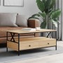 Sonoma oak engineered wood coffee table 100x51x45 cm by , Coffee table - Ref: Foro24-835300, Price: 88,46 €, Discount: %