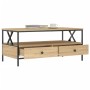 Mesa de centro madera de ingeniería roble Sonoma 100x51x45 cm de , Mesas de centro - Ref: Foro24-835300, Precio: 88,37 €, Des...