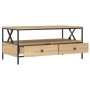 Mesa de centro madera de ingeniería roble Sonoma 100x51x45 cm de , Mesas de centro - Ref: Foro24-835300, Precio: 88,37 €, Des...