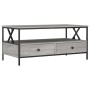 Mesa de centro madera de ingeniería gris Sonoma 100x51x45 cm de , Mesas de centro - Ref: Foro24-835302, Precio: 92,46 €, Desc...