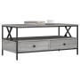 Mesa de centro madera de ingeniería gris Sonoma 100x51x45 cm de , Mesas de centro - Ref: Foro24-835302, Precio: 92,46 €, Desc...