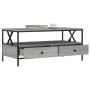 Mesa de centro madera de ingeniería gris Sonoma 100x51x45 cm de , Mesas de centro - Ref: Foro24-835302, Precio: 92,46 €, Desc...