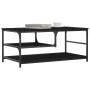 Mesa de centro madera de ingeniería negro 90x49x40 cm de , Mesas de centro - Ref: Foro24-835309, Precio: 44,56 €, Descuento: %