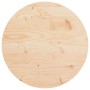 Round solid pine wood table top Ø40x3 cm by , Table tops - Ref: Foro24-833658, Price: 29,80 €, Discount: %