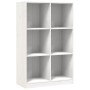 Estantería de madera maciza de pino blanco 70x33x110 cm de , Librerías y estanterías - Ref: Foro24-836142, Precio: 114,18 €, ...