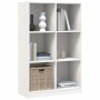 Estantería de madera maciza de pino blanco 70x33x110 cm de , Librerías y estanterías - Ref: Foro24-836142, Precio: 114,18 €, ...