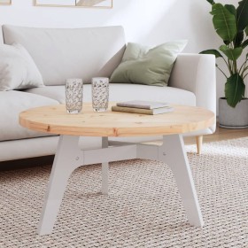 Round solid pine wood table top Ø80x3 cm by , Table tops - Ref: Foro24-833670, Price: 93,61 €, Discount: %