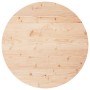 Round solid pine wood table top Ø80x3 cm by , Table tops - Ref: Foro24-833670, Price: 93,58 €, Discount: %