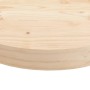 Runde Tischplatte aus massivem Kiefernholz Ø80x3 cm von , Tischplatten - Ref: Foro24-833670, Preis: 93,58 €, Rabatt: %