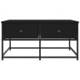 Mesa de centro madera de ingeniería negro 80x80x40 cm de , Mesas de centro - Ref: Foro24-835354, Precio: 46,29 €, Descuento: %