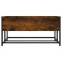 Engineered wood smoked oak coffee table 80x80x40 cm by , Coffee table - Ref: Foro24-835356, Price: 44,27 €, Discount: %