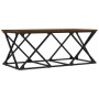 Mesa de centro madera contrachapada roble marrón 100x49x40 cm de , Mesas de centro - Ref: Foro24-835363, Precio: 40,17 €, Des...