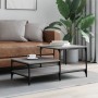 Sonoma gray engineered wood coffee table 100x50.5x45 cm by , Coffee table - Ref: Foro24-835382, Price: 40,89 €, Discount: %