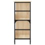 Estantería de madera de ingeniería roble Sonoma 78,5x33x82 cm de , Librerías y estanterías - Ref: Foro24-835245, Precio: 49,6...