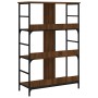 Oak brown engineered wood shelf 78.5x33x117.5 cm by , Bookcases and shelves - Ref: Foro24-835253, Price: 64,07 €, Discount: %