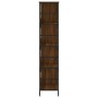 Estantería de madera de ingeniería marrón roble 78,5x33x153 cm de , Librerías y estanterías - Ref: Foro24-835258, Precio: 57,...