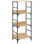 Estantería de madera ingeniería roble Sonoma 50x33x117,5 cm de , Librerías y estanterías - Ref: Foro24-835270, Precio: 45,76 ...