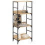 Sonoma oak engineered wood shelf 50x33x117.5 cm by , Bookcases and shelves - Ref: Foro24-835270, Price: 50,99 €, Discount: %